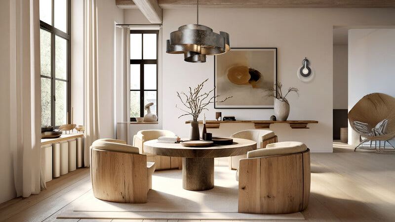 Lampscaping with Hubbardton Forge chandelier