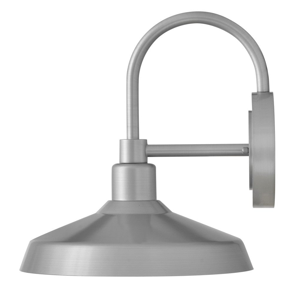 Applique murale Hinkley Lighting 12075AL Forge, finition aluminium brossé antique