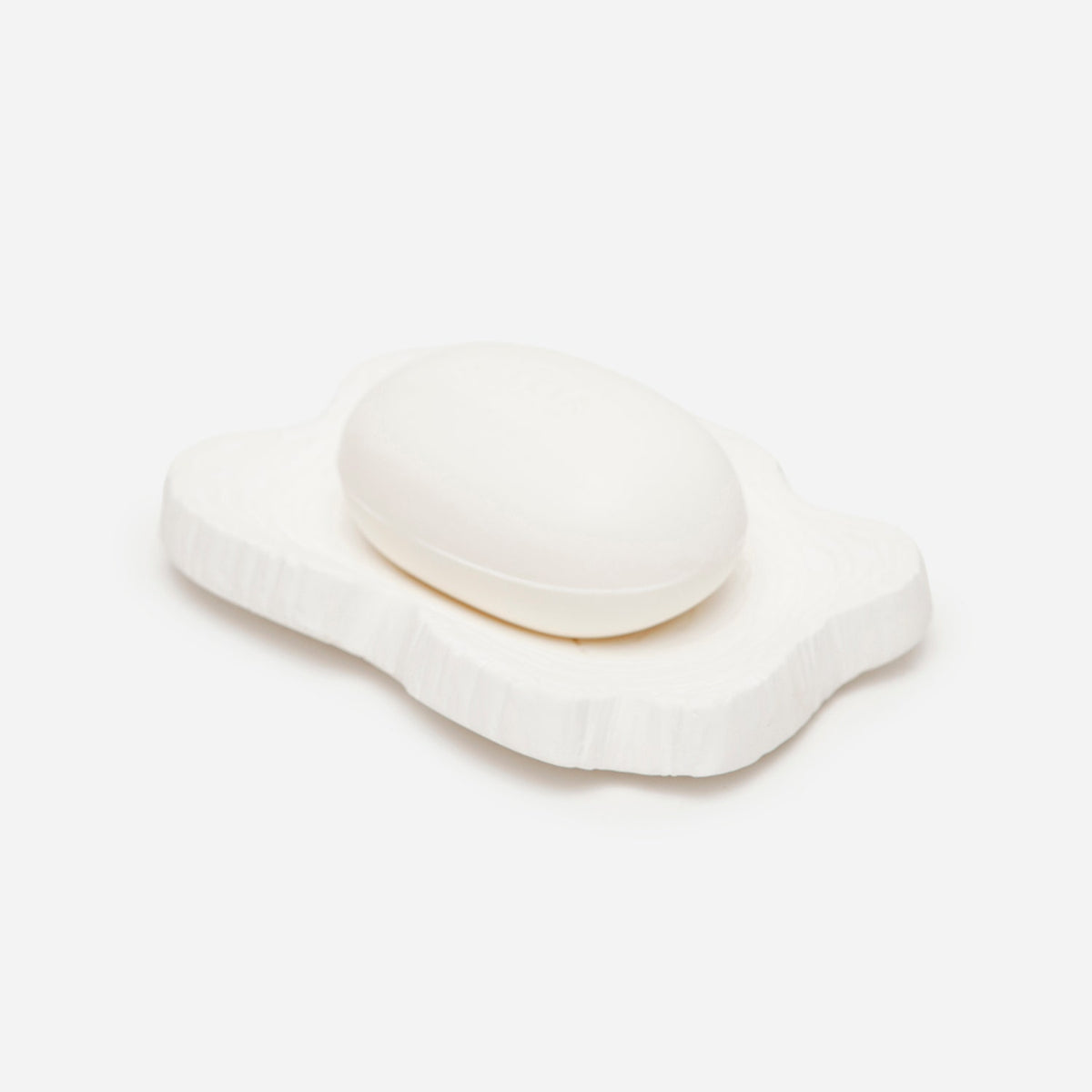 Pigeon and Poodle PP000343 Burma Soap Dish in White Porcelain