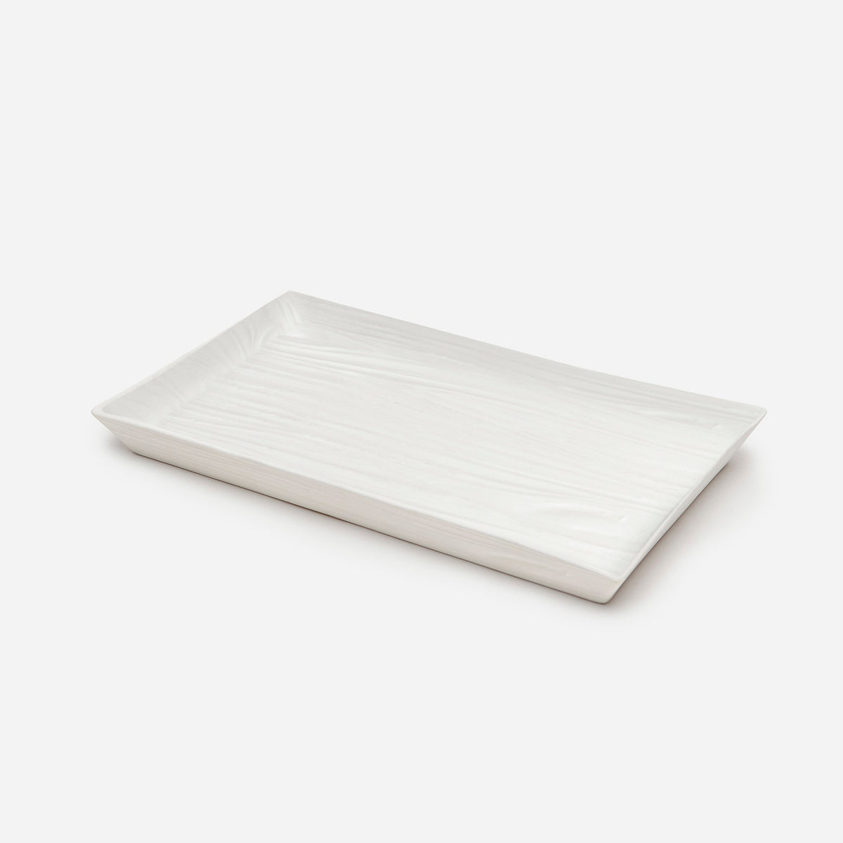 Pigeon and Poodle PP000346 Burma Trays in White Porcelain