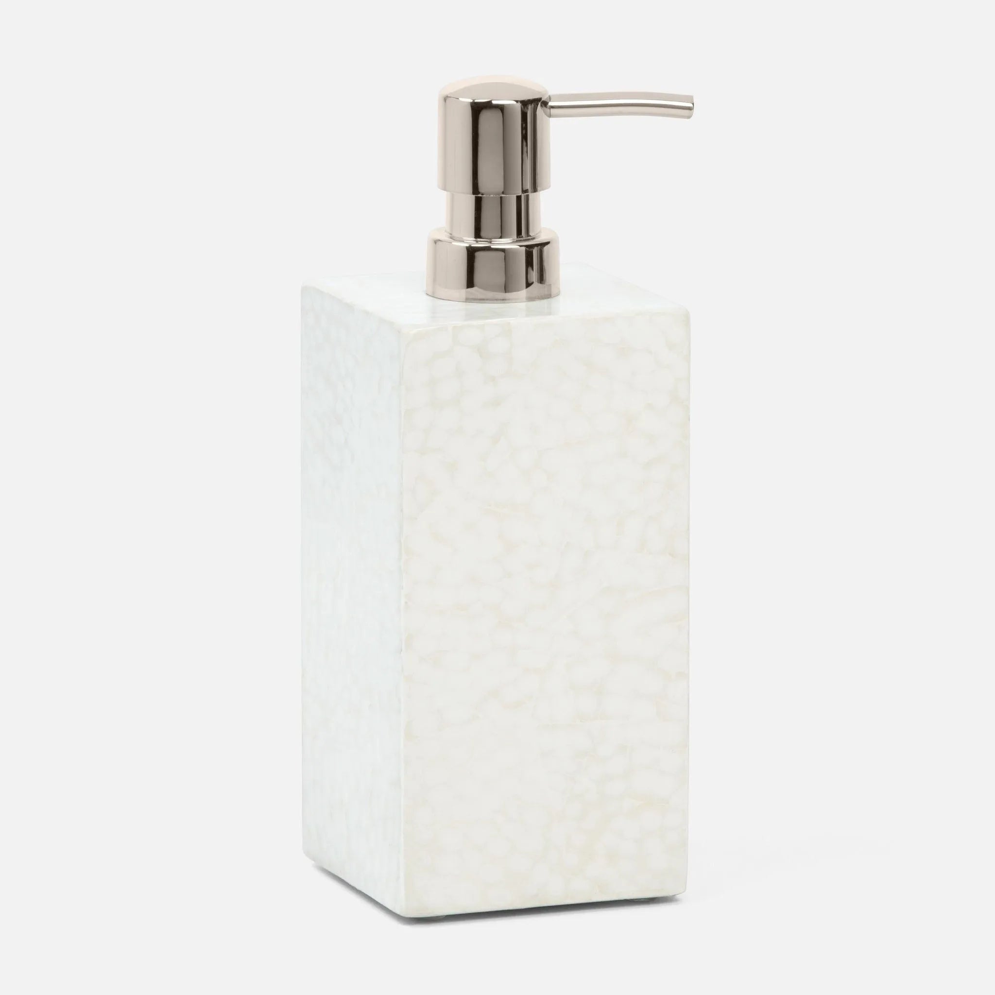 Pigeon and Poodle - PP000381 - Callas Xl Soap Pump - Callas - White Lacquered Eggshell