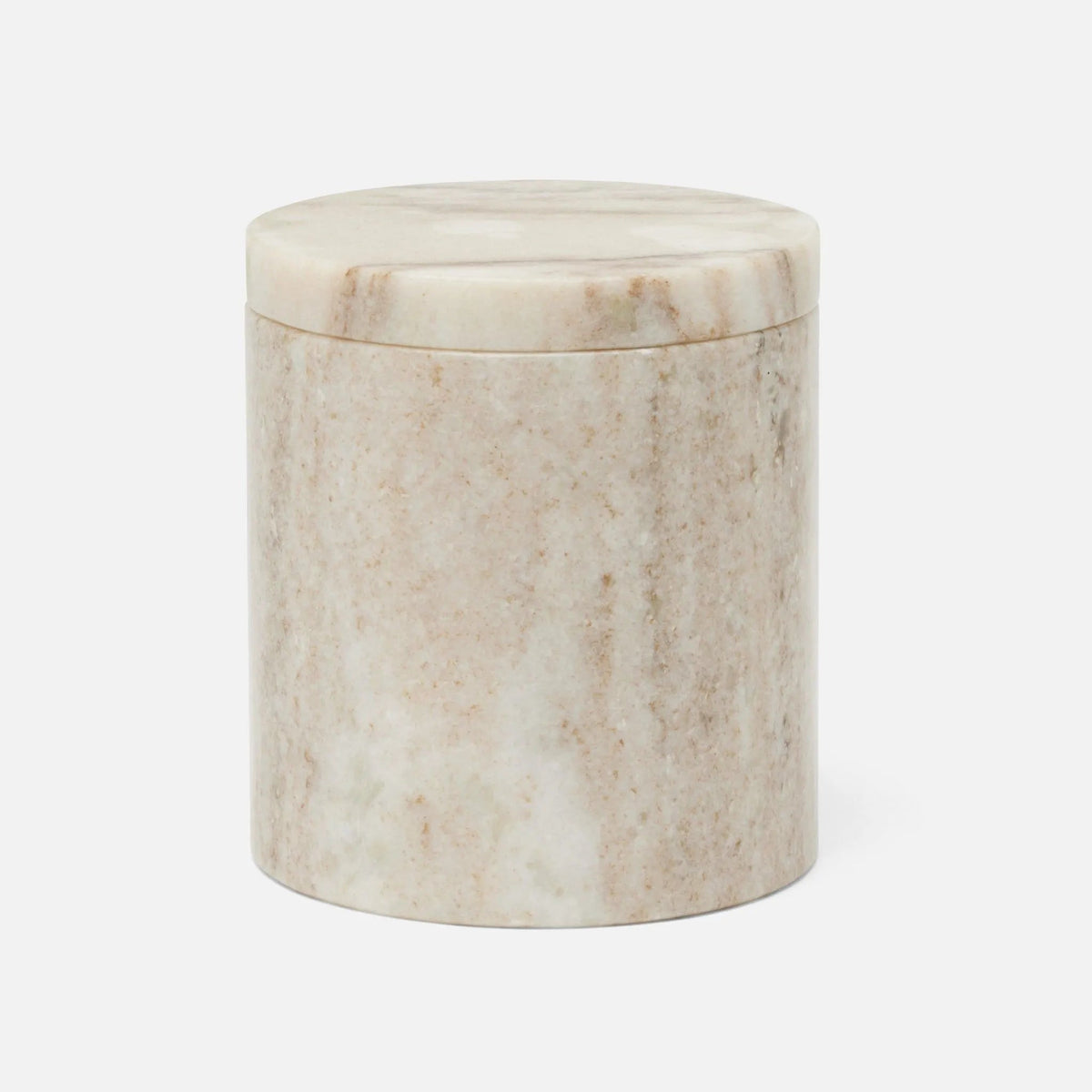 Pigeon and Poodle PP005166 Athlone Canister in Beige Marble
