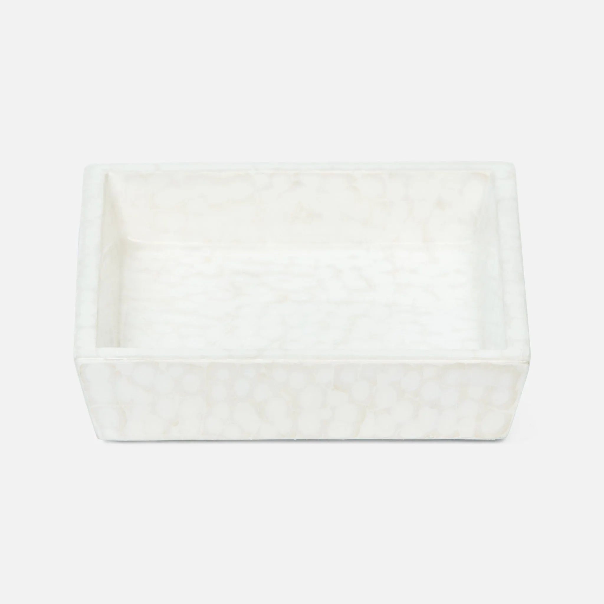 Pigeon and Poodle - PP000379 - Callas Soap Dish - Callas - White Lacquered Eggshell