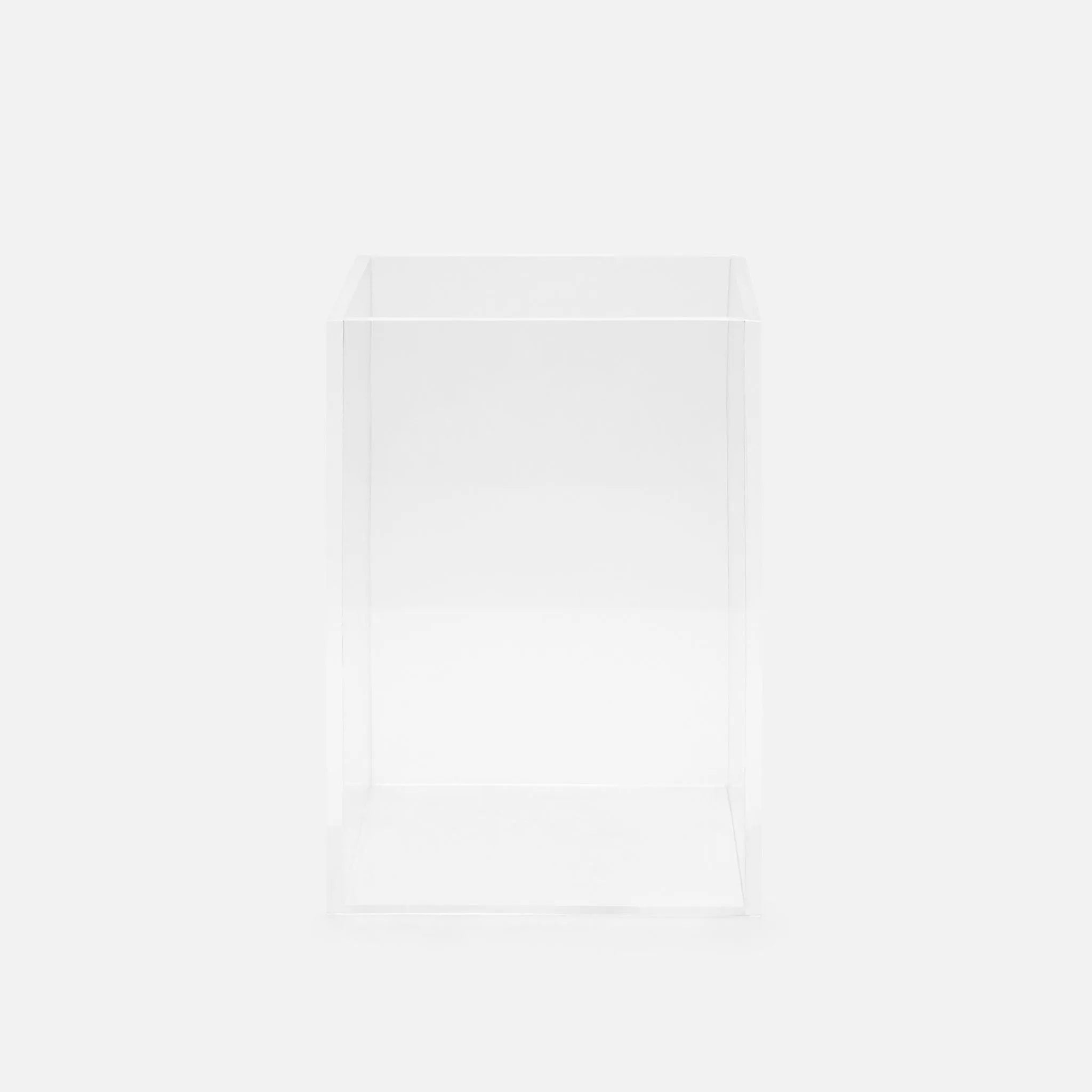 Pigeon and Poodle - PP004696 - Monette Wastebasket - Monette - Clear Acrylic