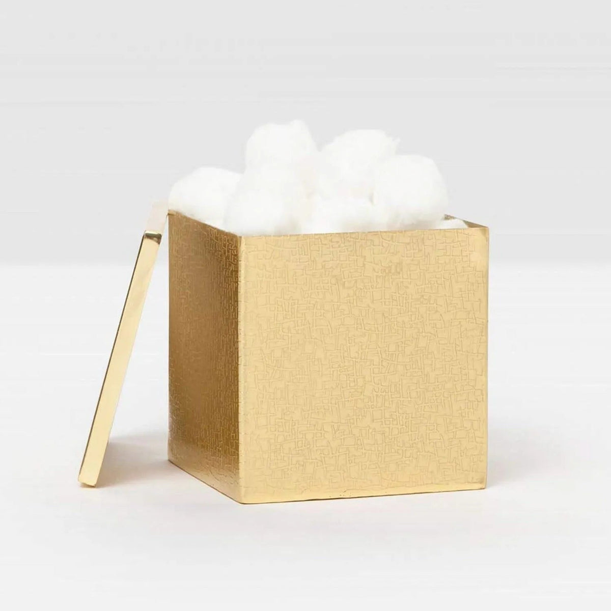 Pigeon and Poodle PP001484 Tiset Bath Canister in Gold Etched Stainless Steel