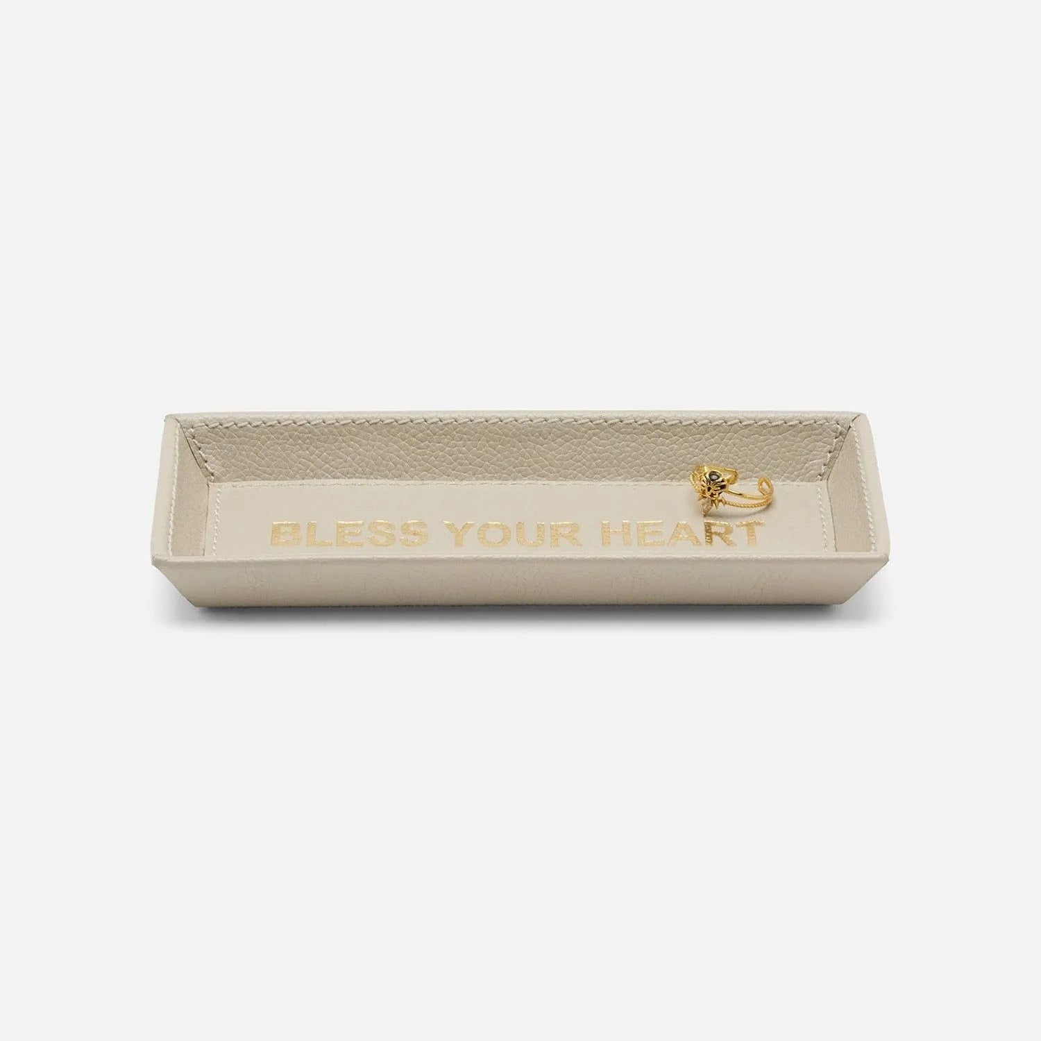 Pigeon and Poodle - PP007328 - Decorah Eyeglass Holder - Decorah - Light Gray-BYH Full-Grain Leather