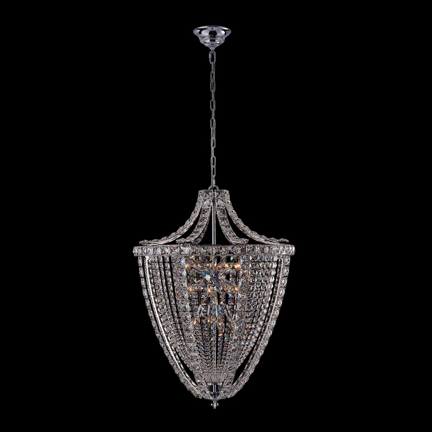 Allegri - 040955-010-FR001 - 20 Light Pendant - Scudo - Chrome