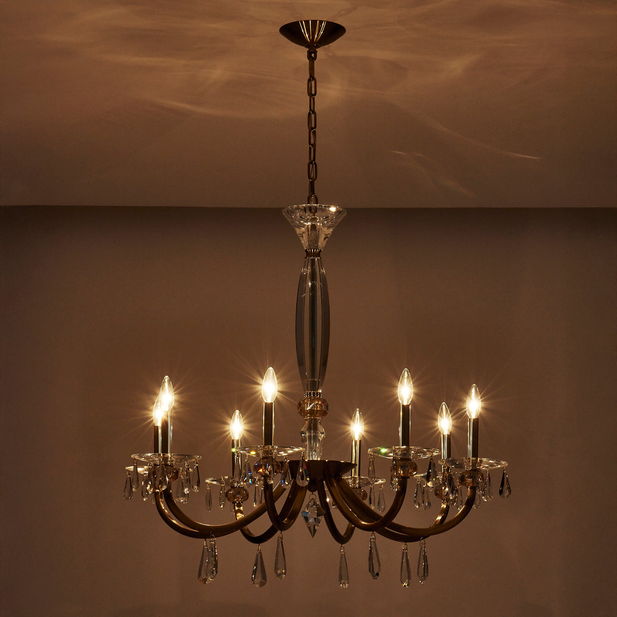 Allegri 046177-039-FR001 Passo Chandelier in Brushed Brass