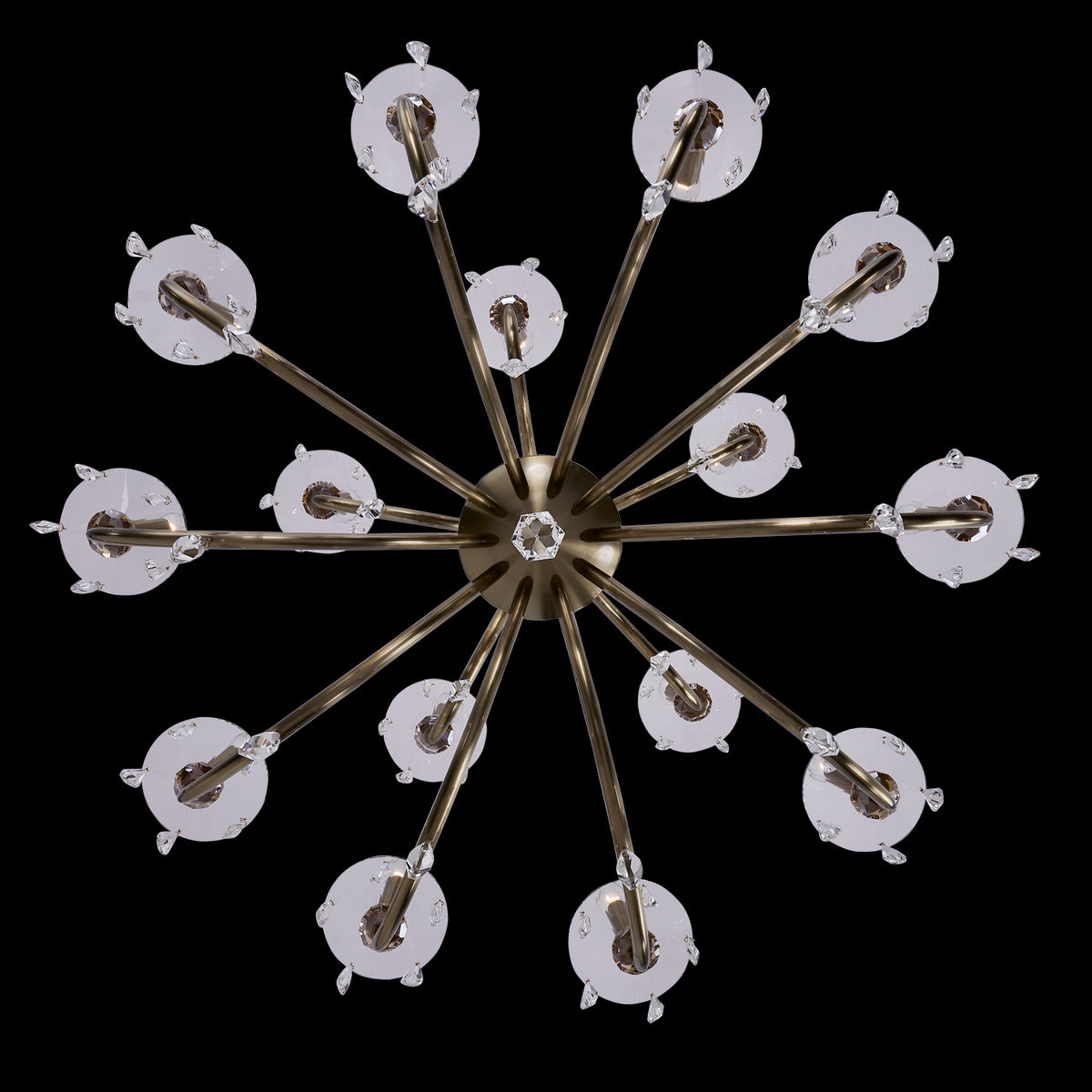 Allegri 046178-039-FR001 Passo Chandelier in Brushed Brass