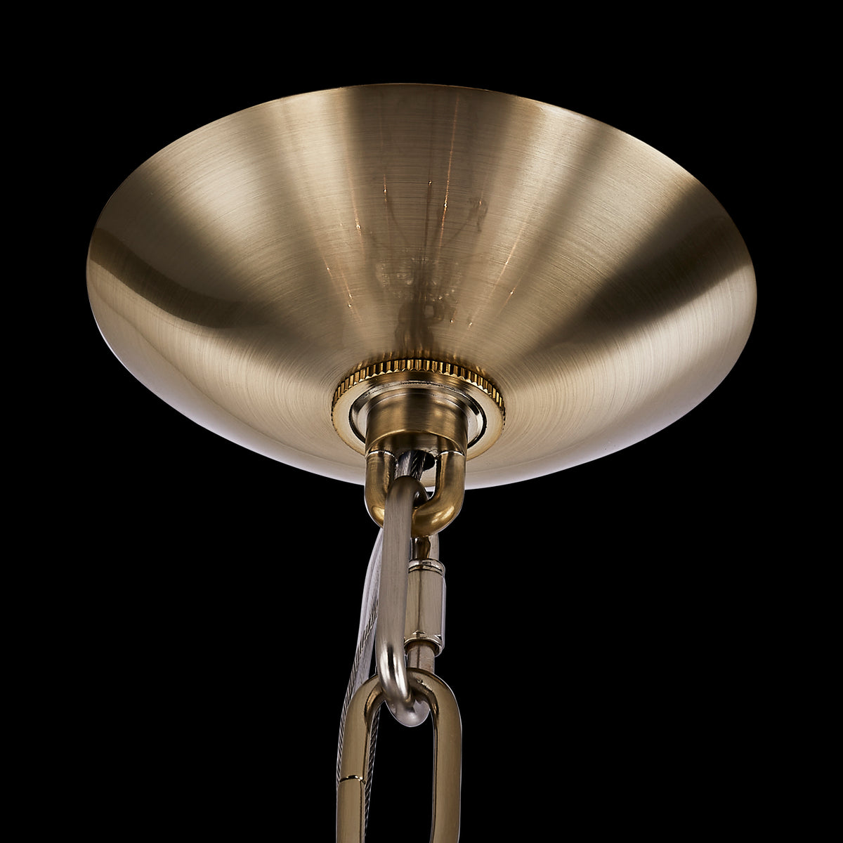 Allegri 046178-039-FR001 Passo Chandelier in Brushed Brass