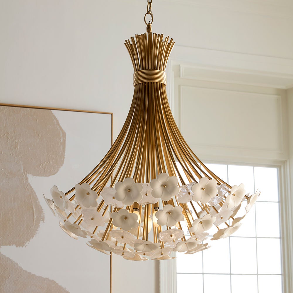 Fredrick Ramond FR41968DG Marianne Bouquet Suspension en or de luxe
