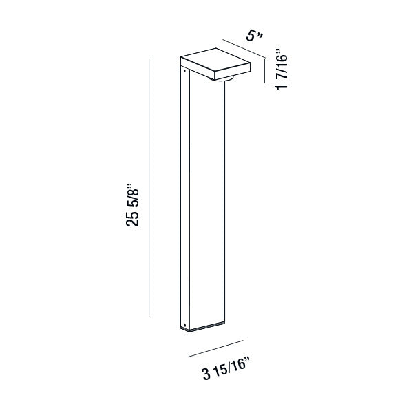 Eurofase Pallito LED Bollard