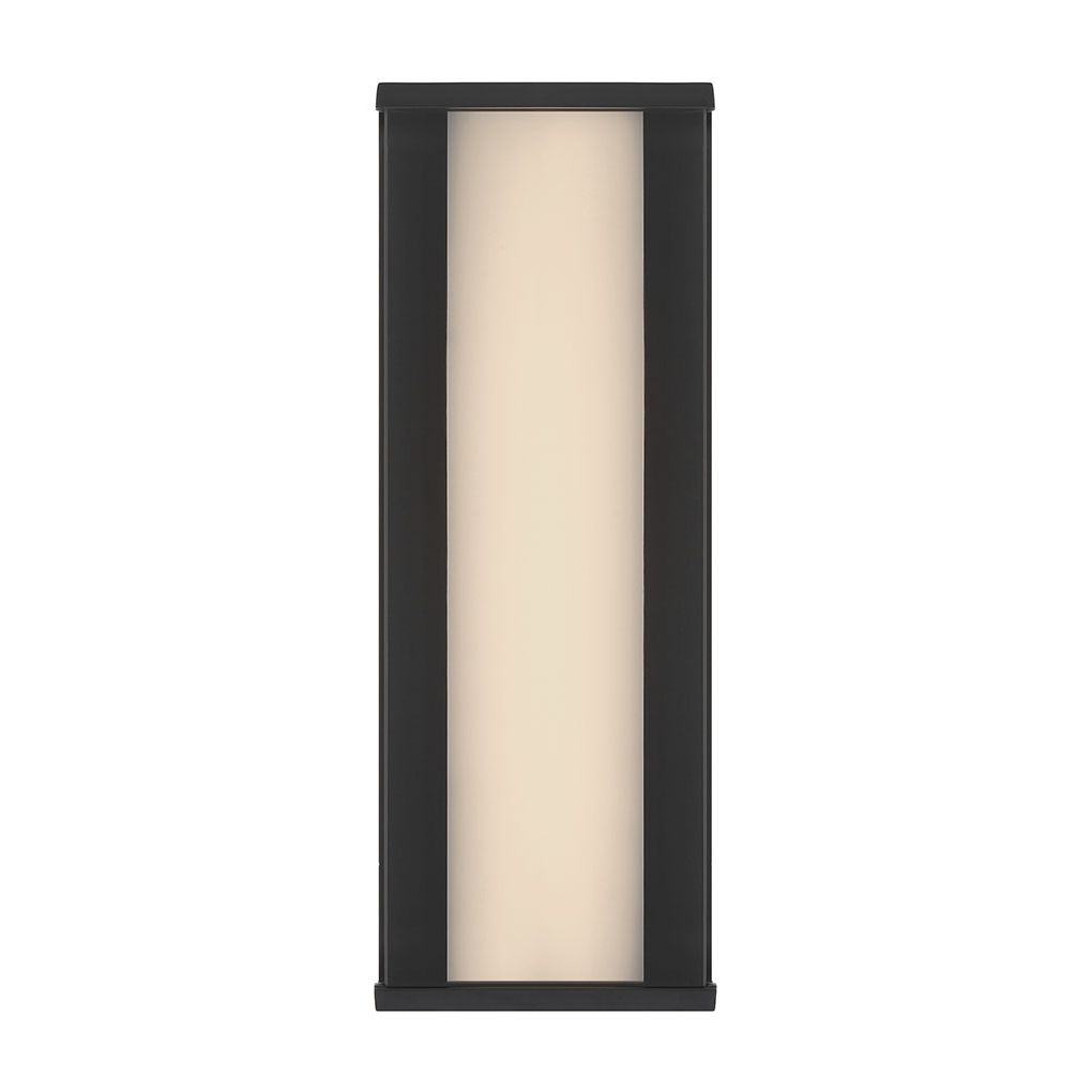 Eurofase 50111-015 Dulton LED Outdoor Wall Sconce in Matte Black
