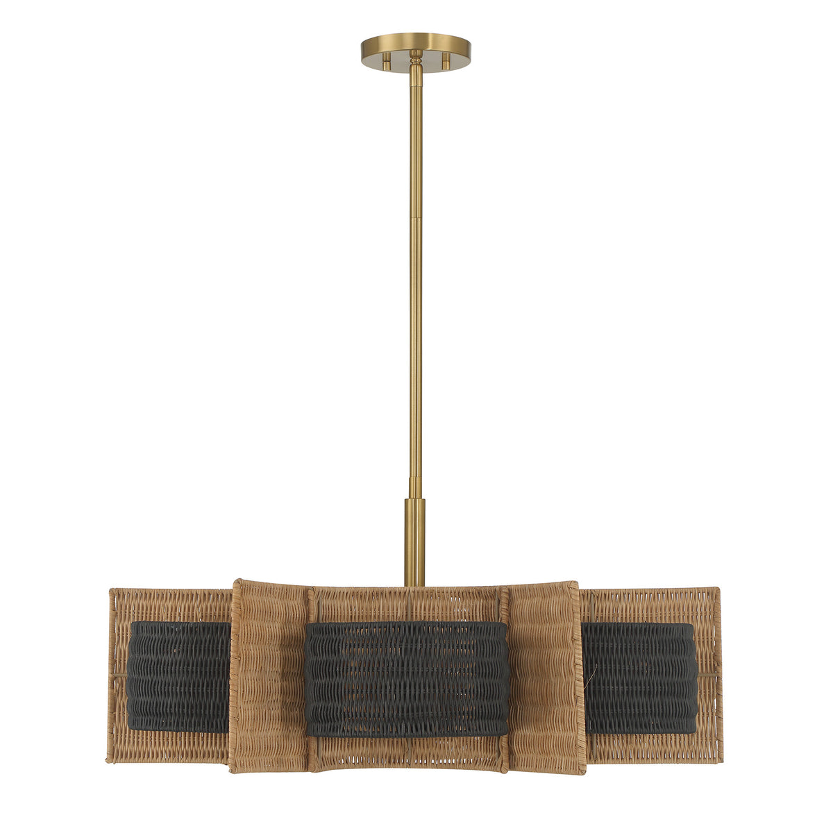 Savoy House 1-1466-6-322 Espacio Chandelier in Warm Brass
