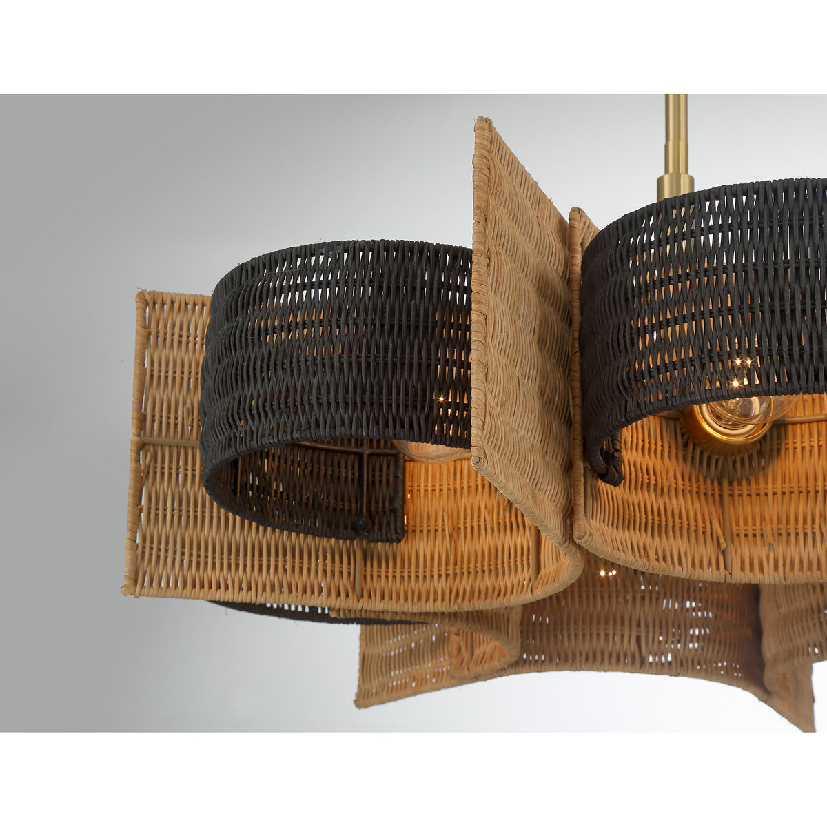 Savoy House 1-1466-6-322 Espacio Chandelier in Warm Brass