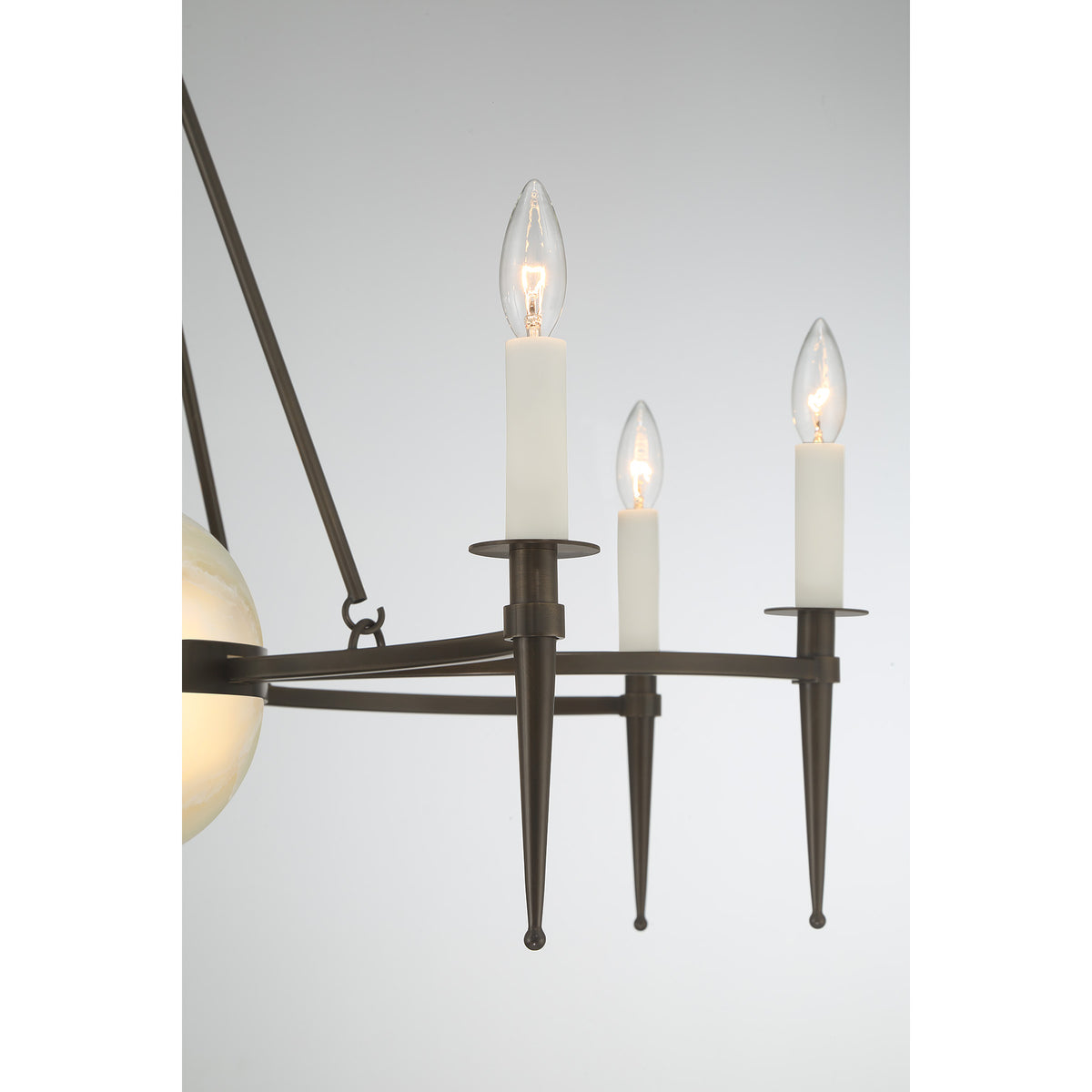 Savoy House 1-1488-10-15 Sanger Chandelier in Mediterranean Bronze