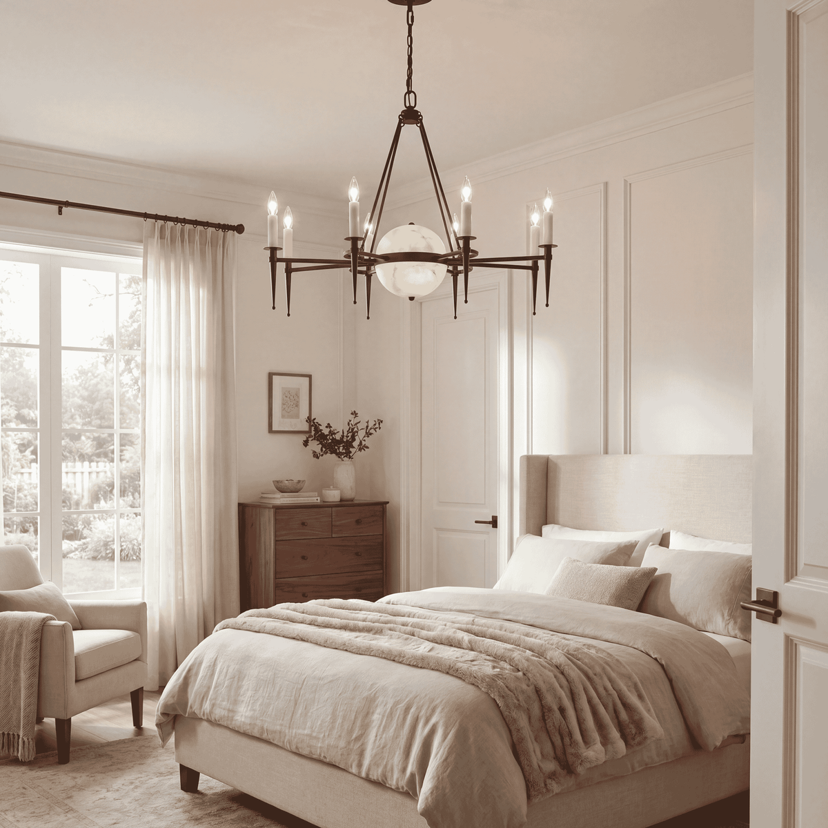 Savoy House 1-1488-10-15 Sanger Chandelier in Mediterranean Bronze