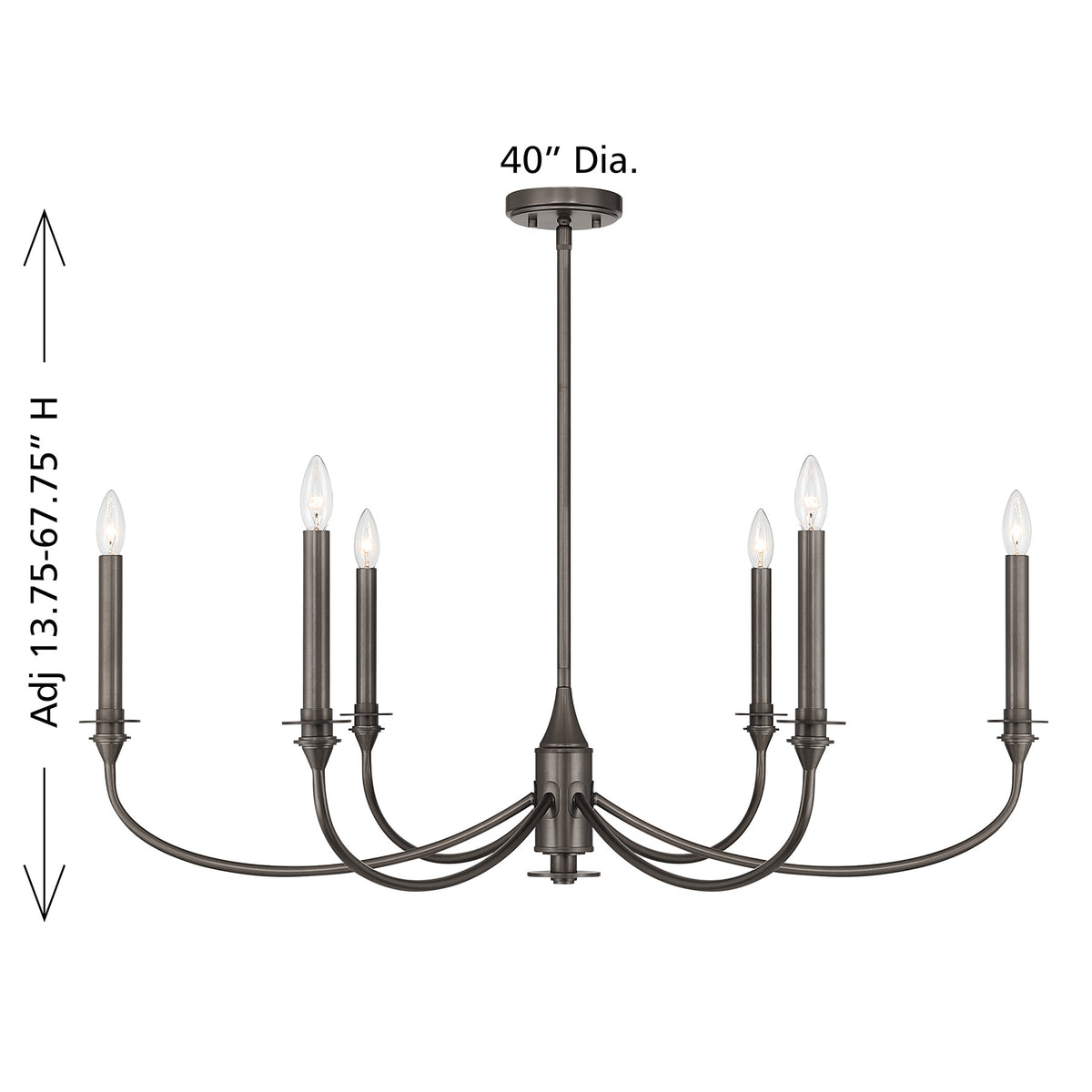Savoy House 1-1500-6-15 Coventry Chandelier in Mediterranean Bronze