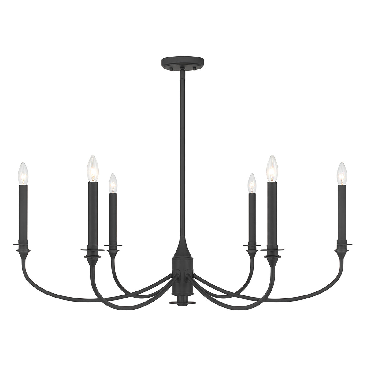 Savoy House 1-1500-6-89 Coventry Chandelier in Matte Black