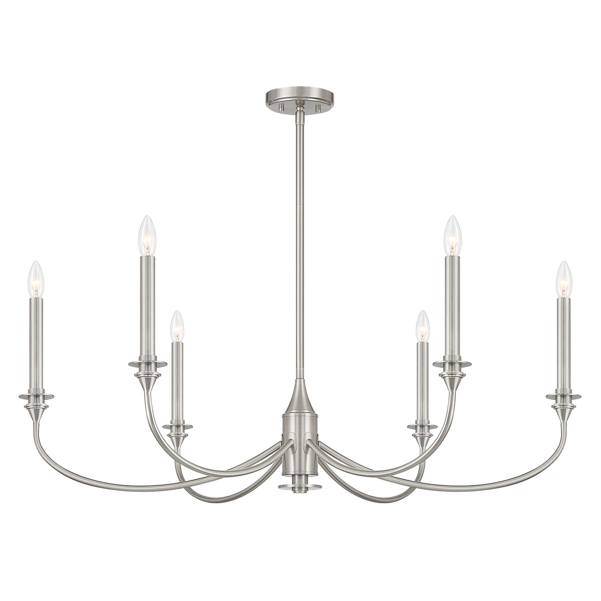 Savoy House 1-1500-6-SN Coventry Chandelier in Satin Nickel