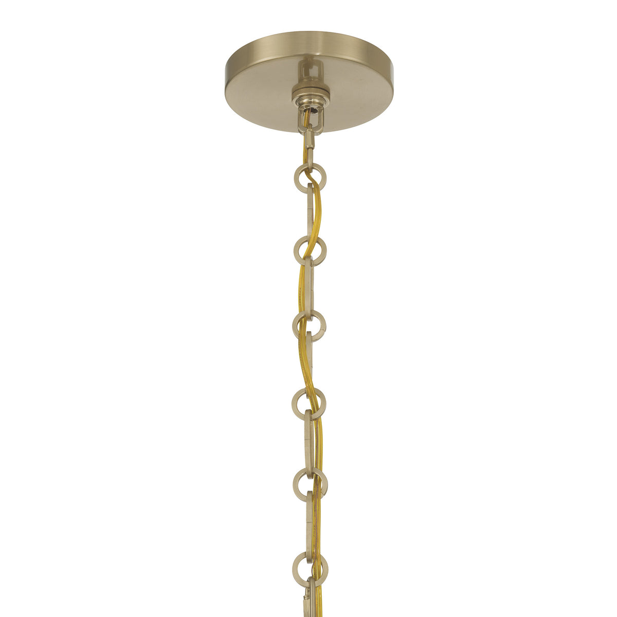 Savoy House 1-2511-6-127 Crescent Chandelier in Noble Brass