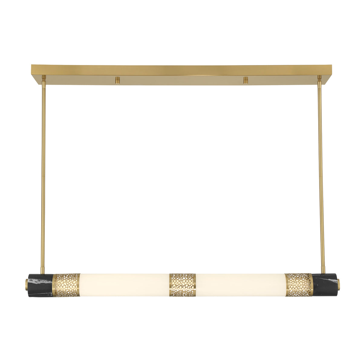 Savoy House 1-2917-1-322 Farrell Linear Chandelier in Warm Brass