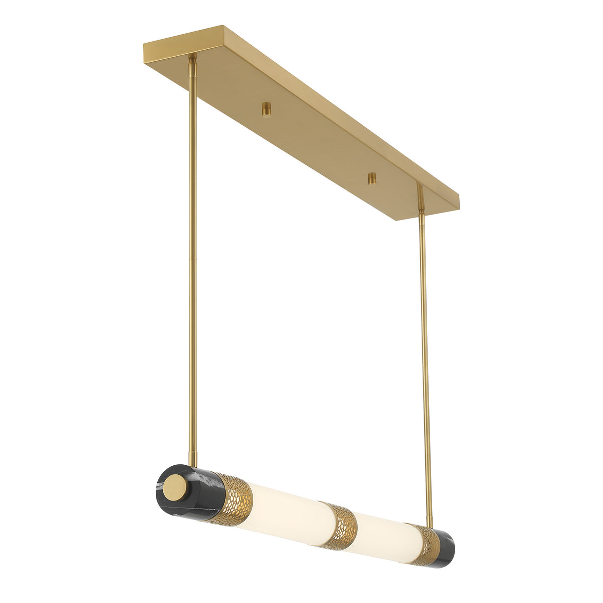 Savoy House 1-2917-1-322 Farrell Linear Chandelier in Warm Brass