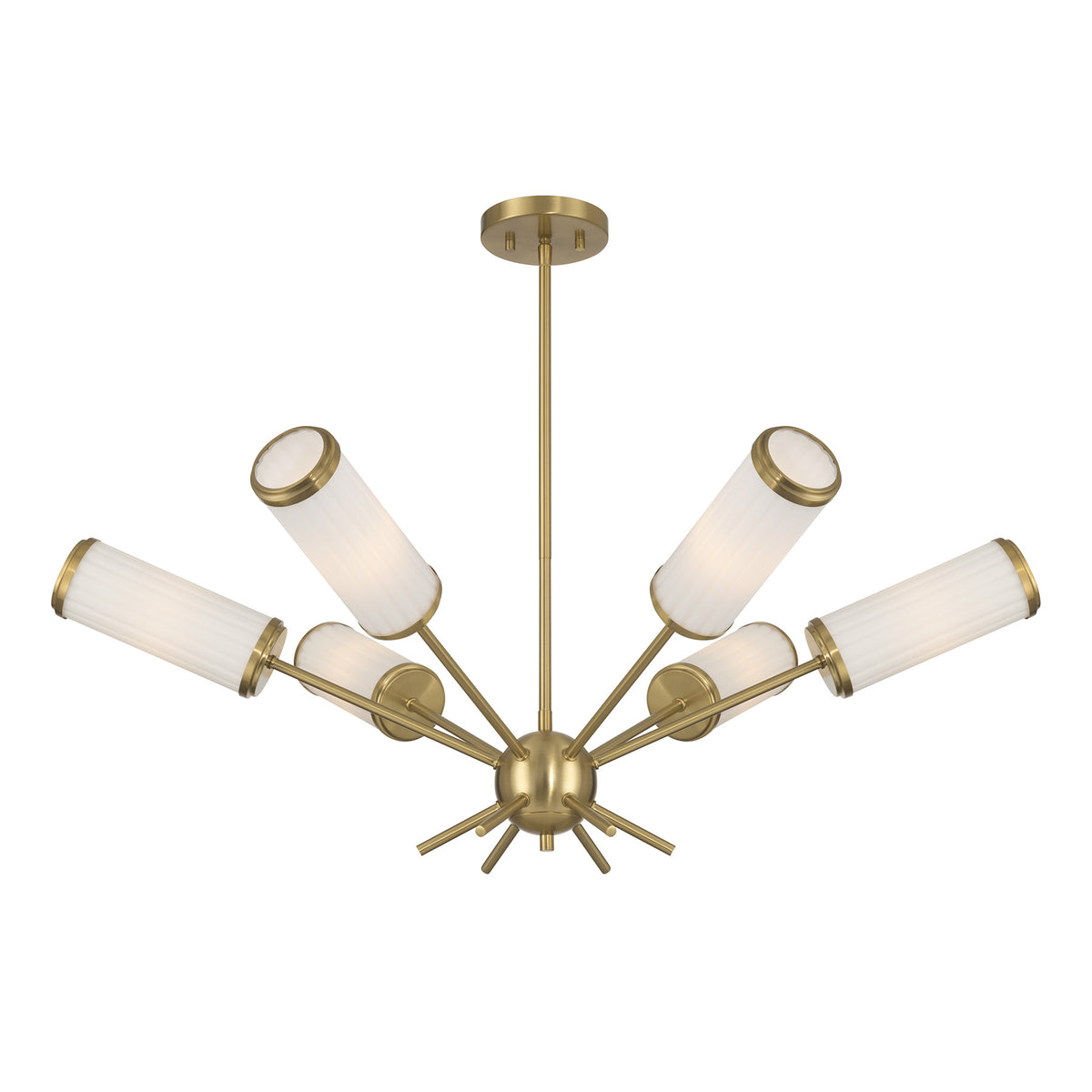 Savoy House 1-3198-6-322 Denison Chandelier in Warm Brass