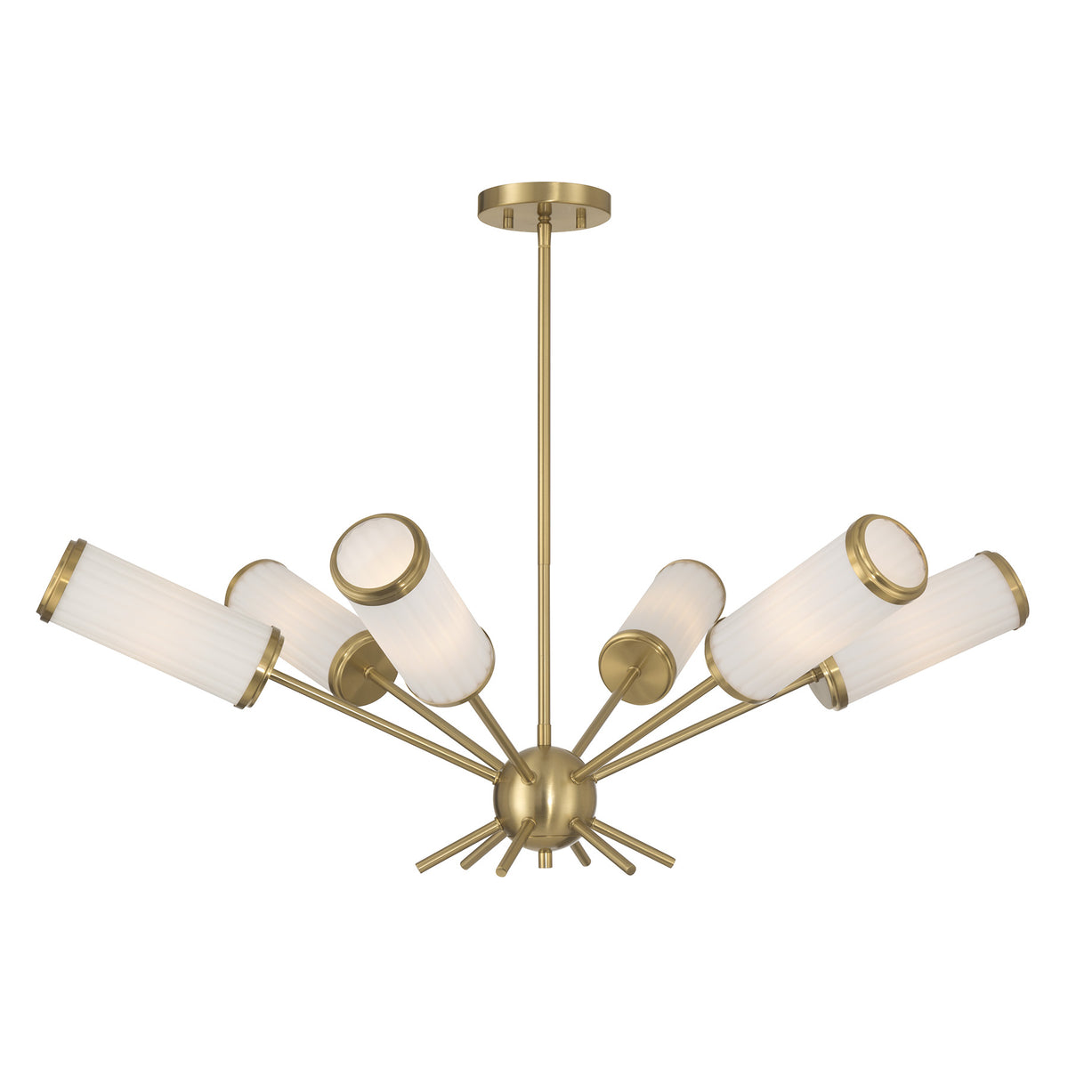 Savoy House 1-3198-6-322 Denison Chandelier in Warm Brass