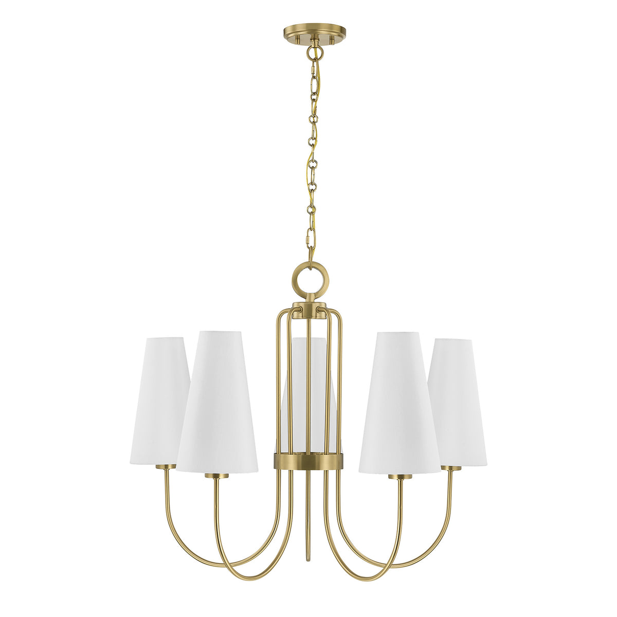 Savoy House 1-4703-5-322 Wilkes Chandelier in Warm Brass