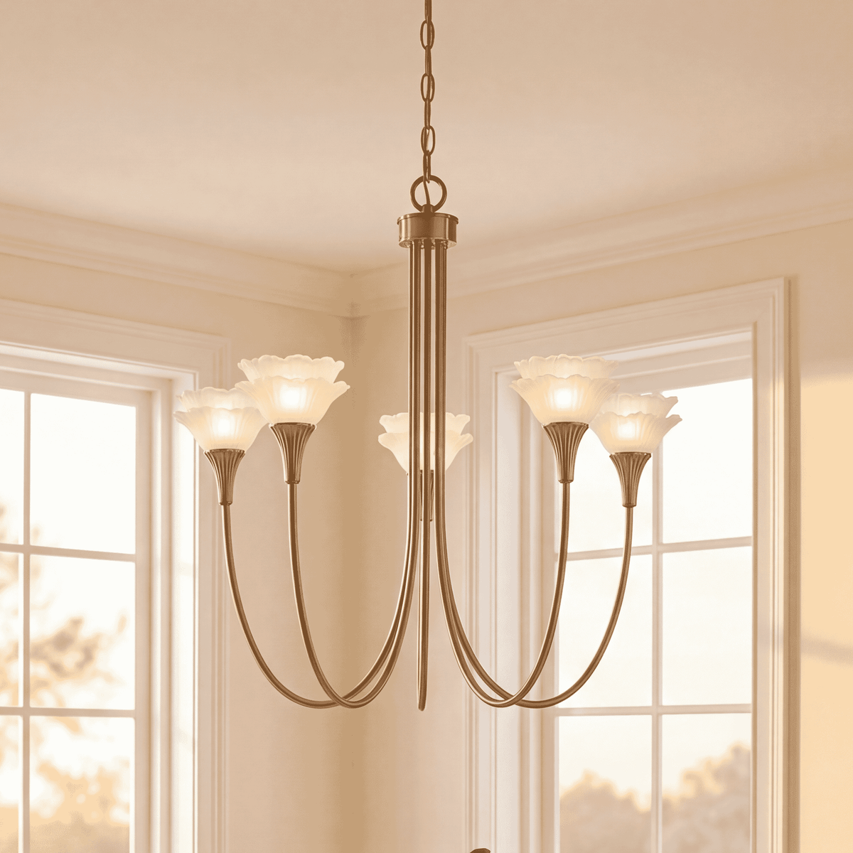 Savoy House 1-5082-5-127 Florena Suspendu en laiton noble