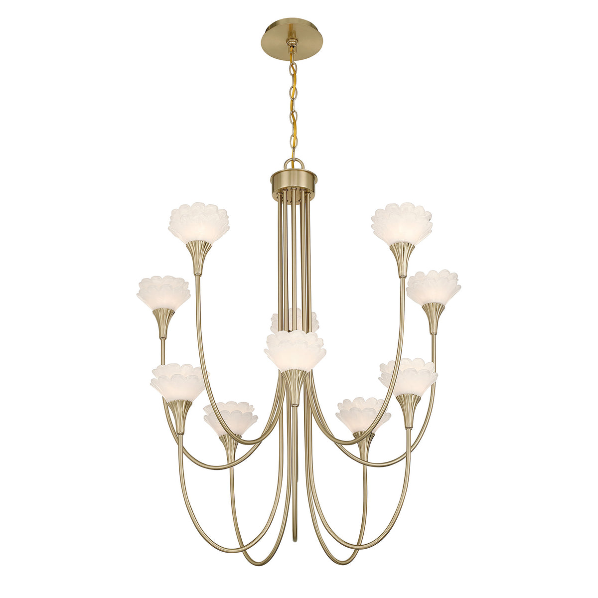 Savoy House 1-5083-10-127 Florena Suspendu en laiton noble