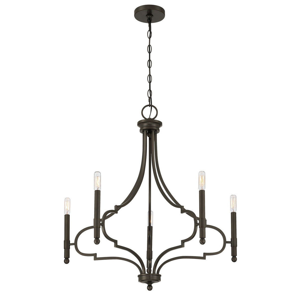 Savoy House 1-5999-5-15 Woodlawn Chandelier in Mediterranean Bronze