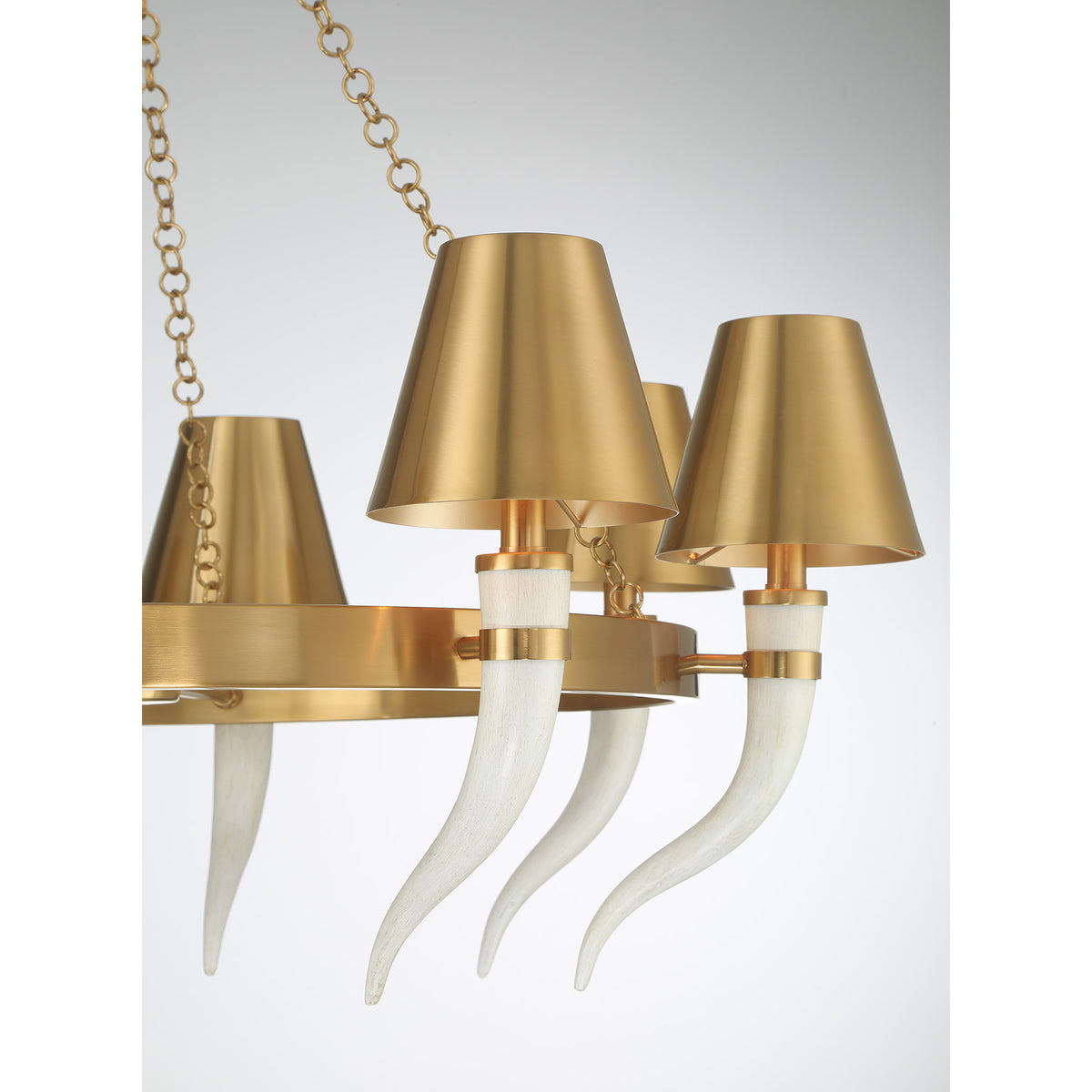 Savoy House 1-6306-8-322 Hearne Chandelier in Warm Brass