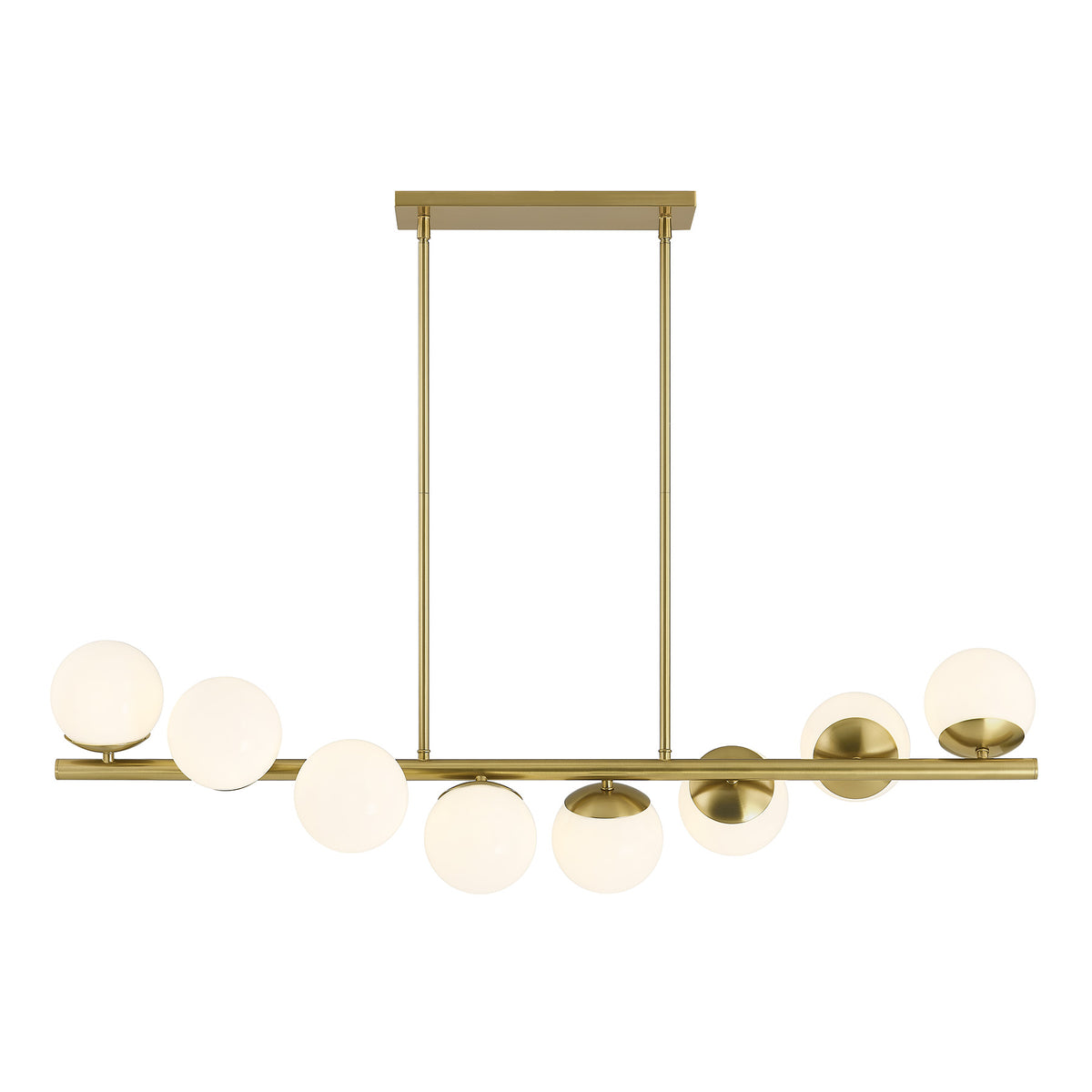 Savoy House 1-6524-8-322 Turin Linear Chandelier in Warm Brass