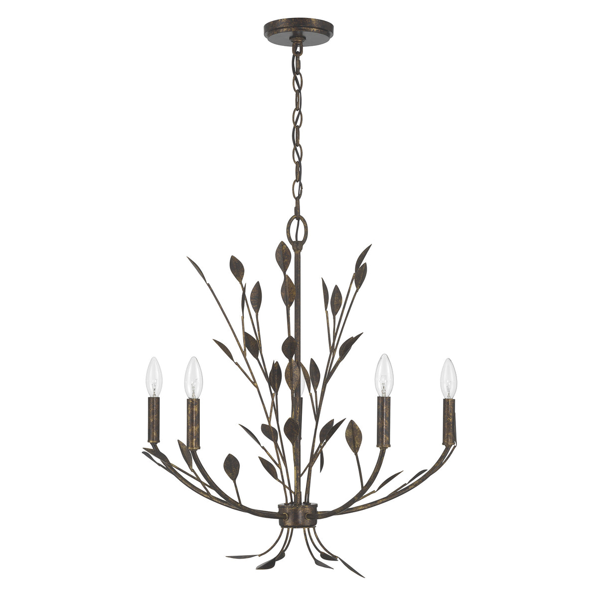 Savoy House 1-6706-5-334 Laska Chandelier in Enchanted Bronze