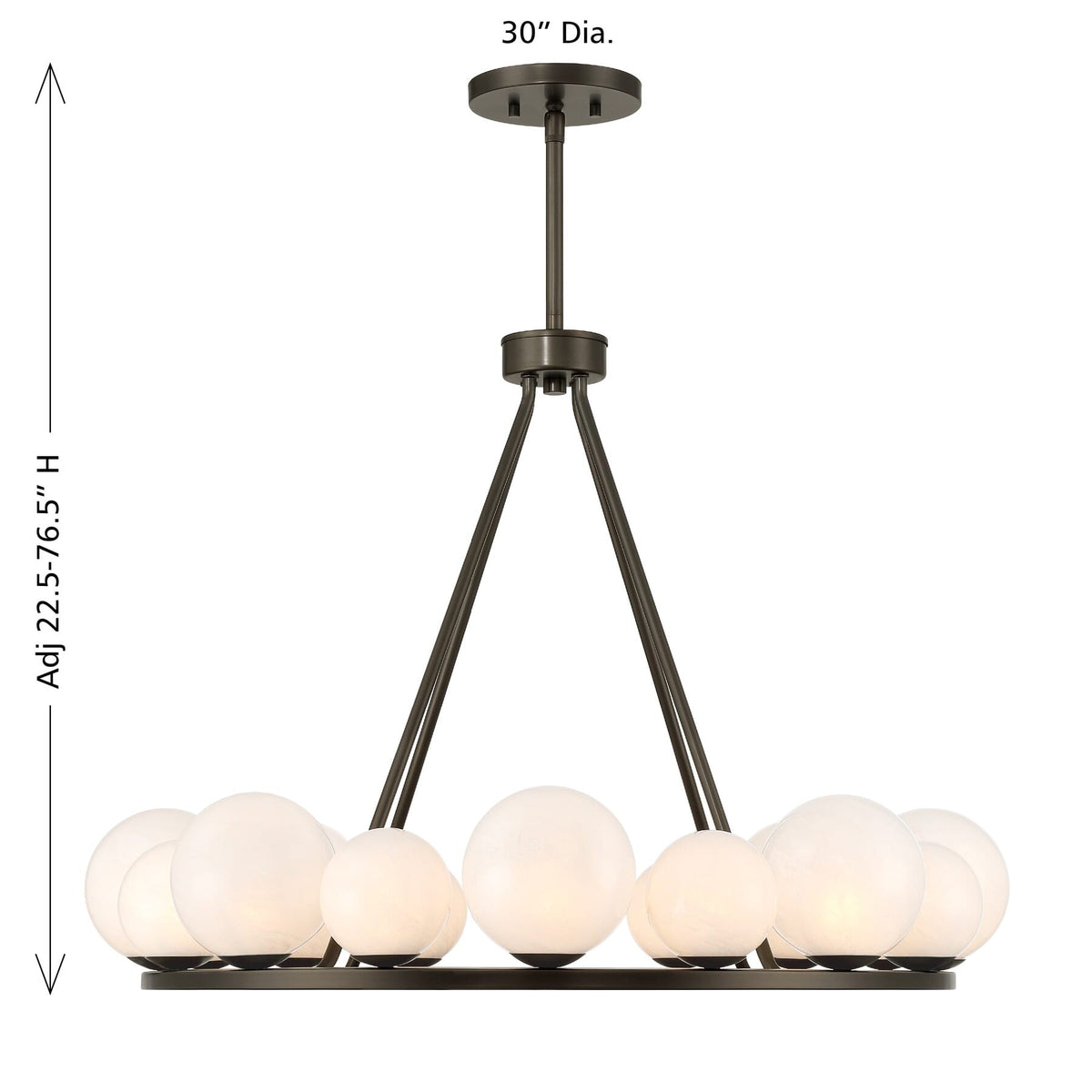Savoy House 1-7999-16-15 Loudon Chandelier in Mediterranean Bronze