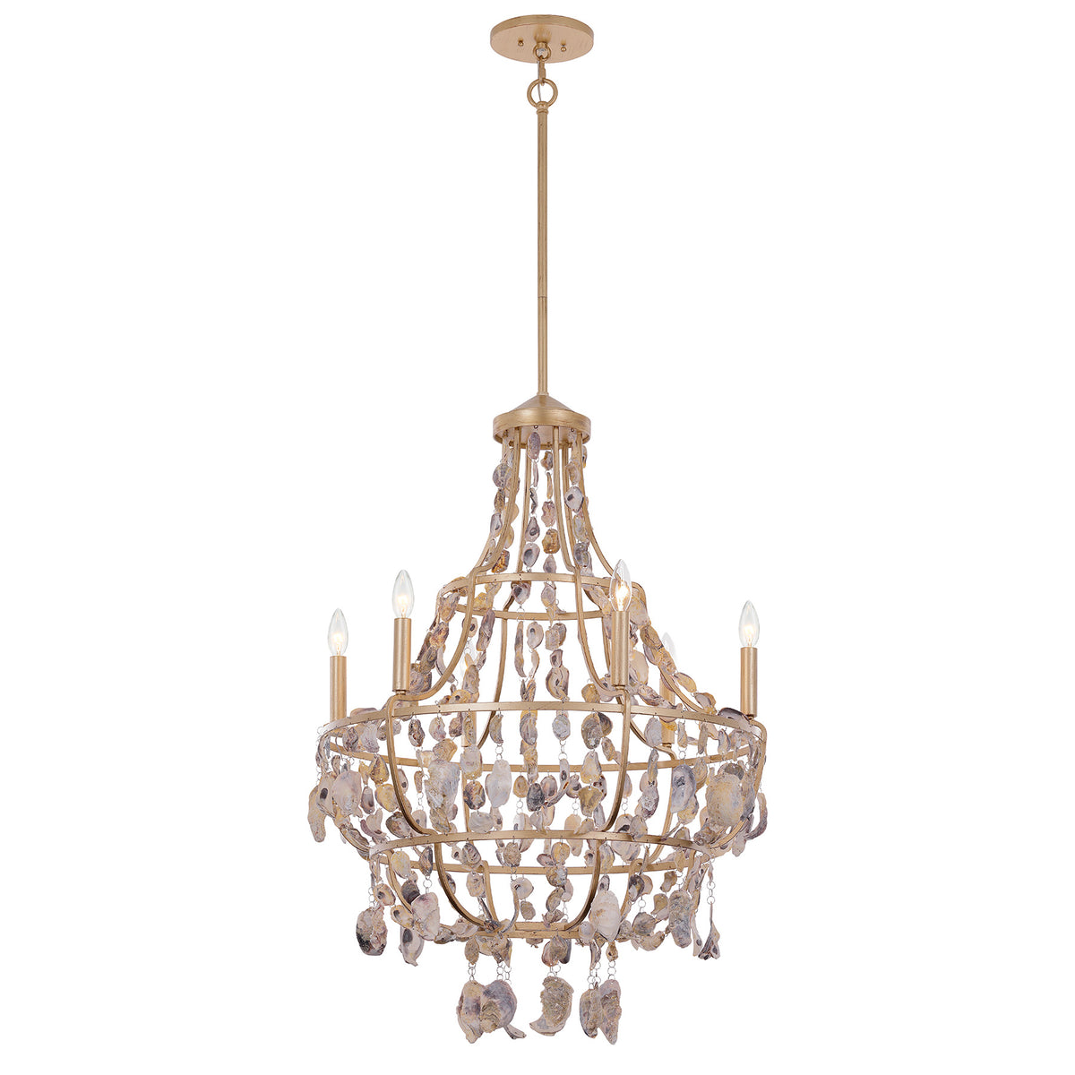 Savoy House 1-8403-6-342 Leanne Chandelier in Chandon