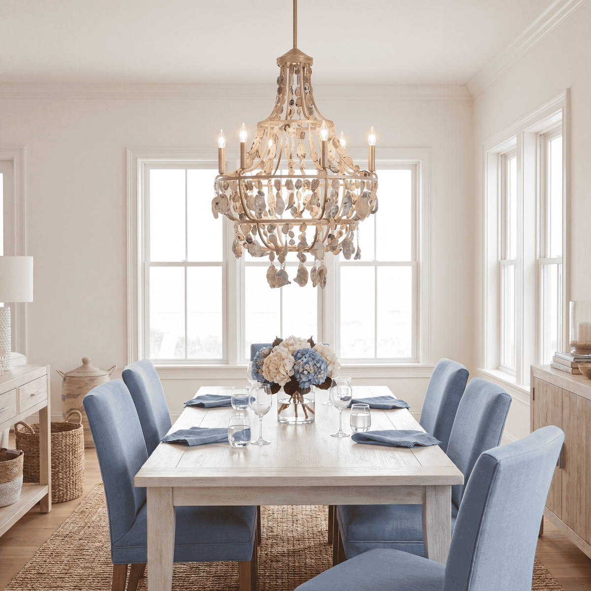 Savoy House 1-8403-6-342 Leanne Chandelier in Chandon
