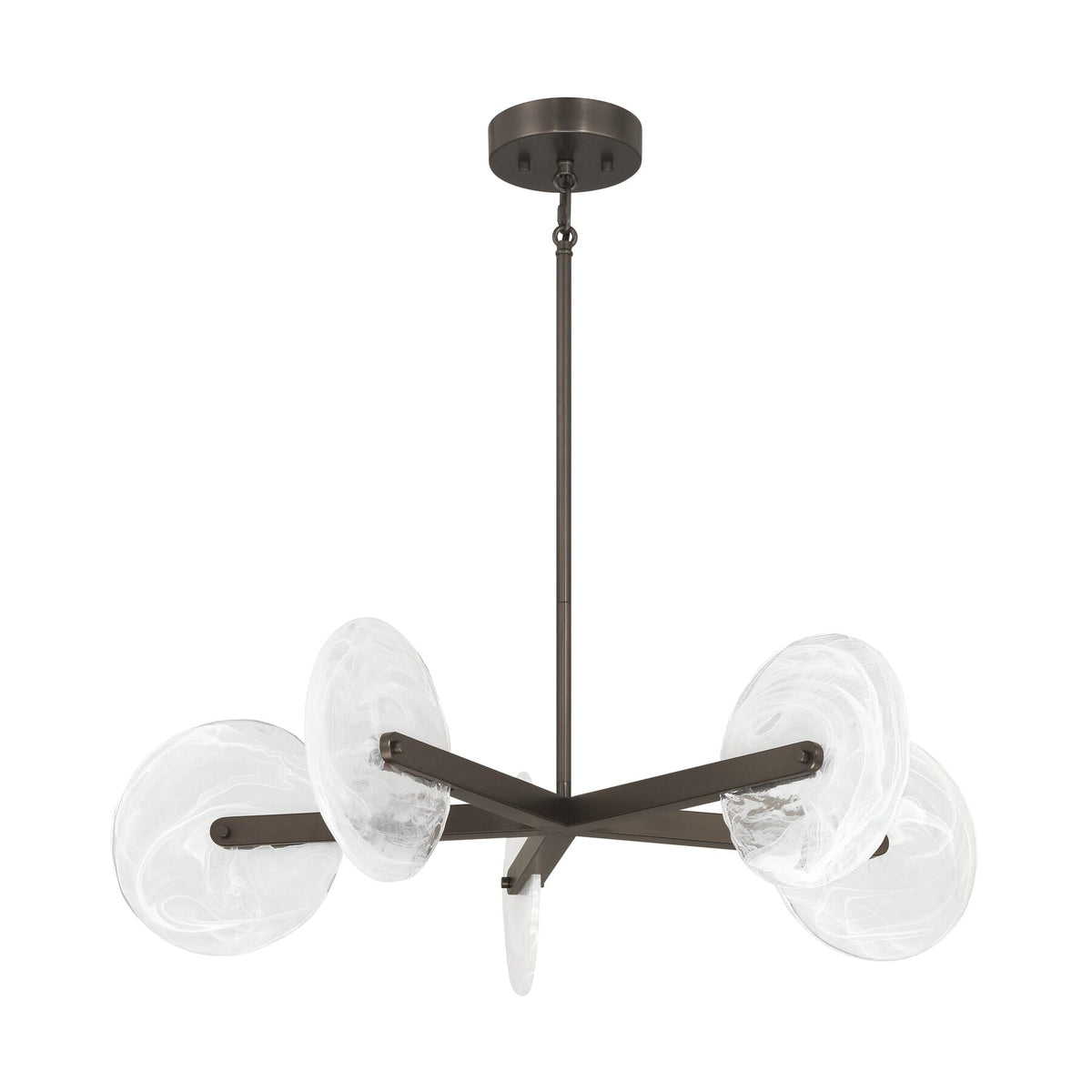 Savoy House 1-9305-5-15 Ainslie LED Chandelier in Mediterranean Bronze