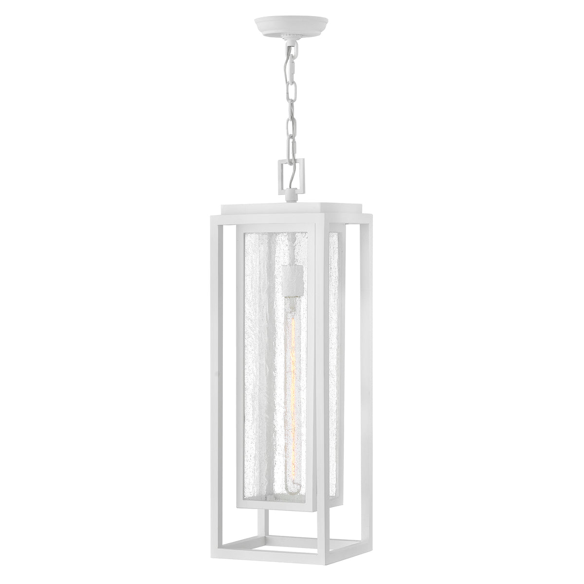Hinkley Lighting 1006TW Republic Hanging Lantern in Textured White