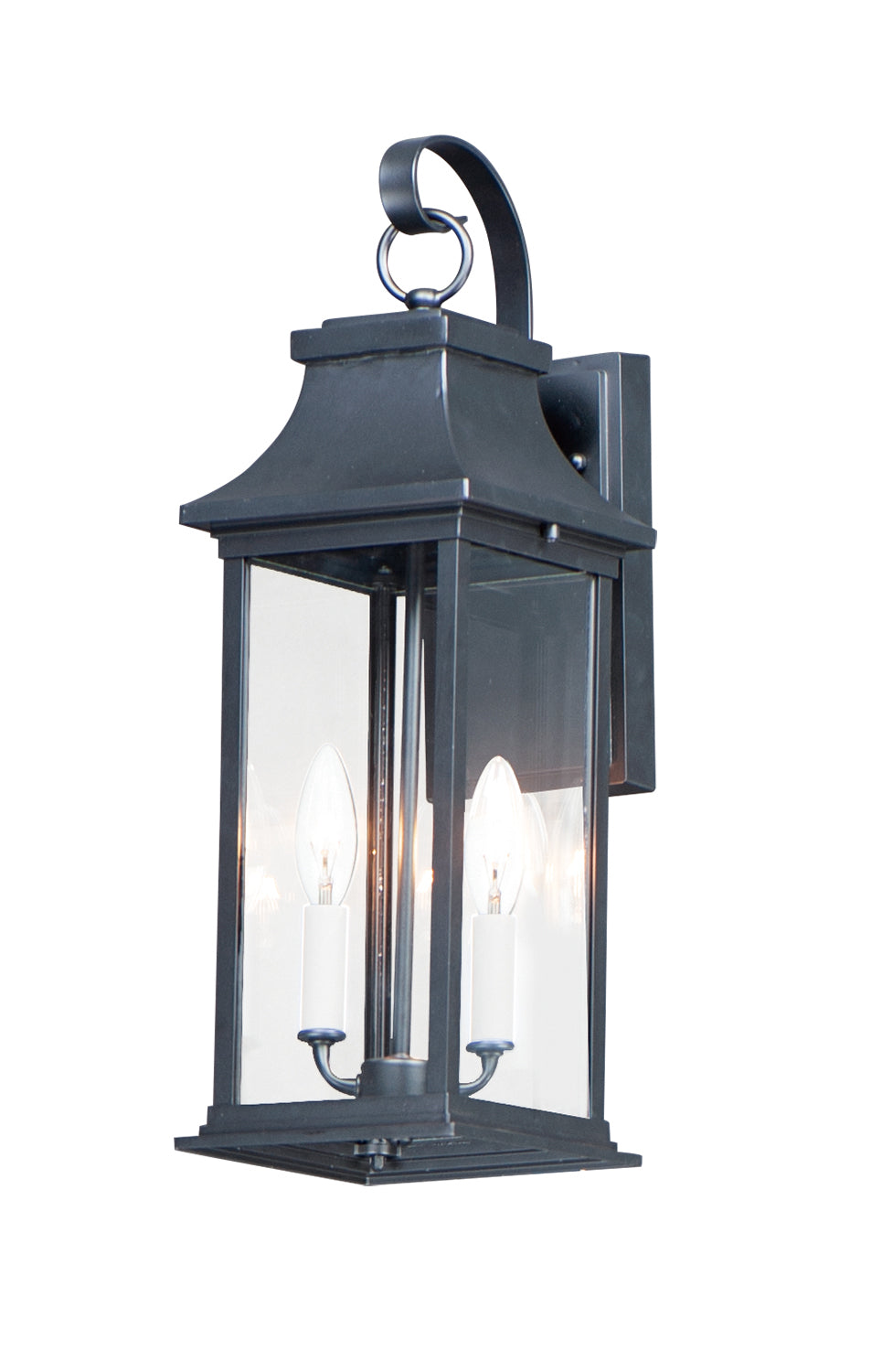 Maxim Lighting 30023CLBK Vicksburg Outdoor Wall Lantern in Black