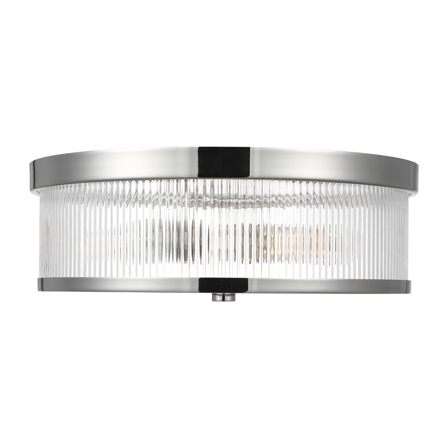 Visual Comfort Studio Canada - CF1052PN - Two Light Flush Mount - Geneva - Polished Nickel