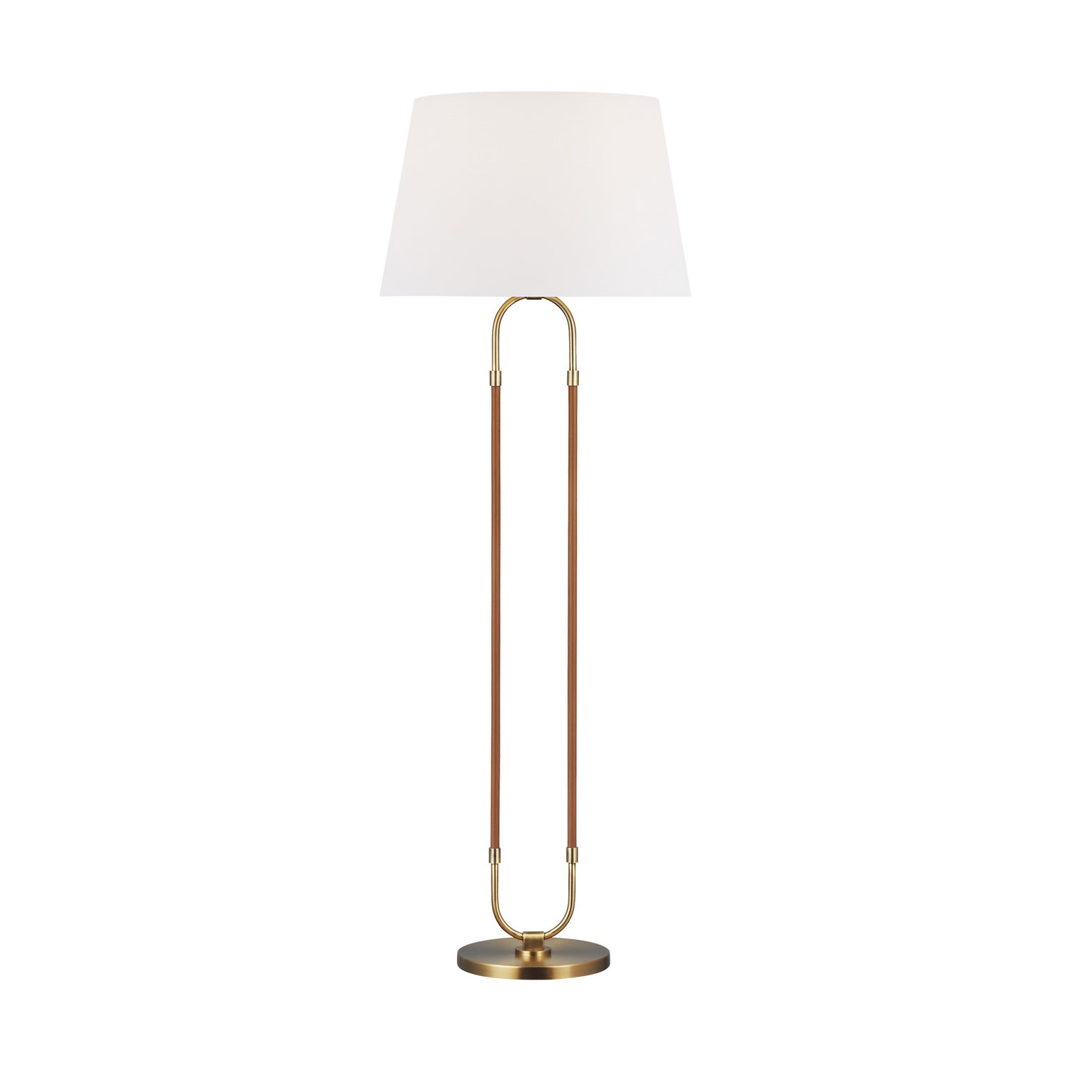 Visual Comfort Studio Canada - LT1031TWB1 - One Light Floor Lamp - Katie - Time Worn Brass