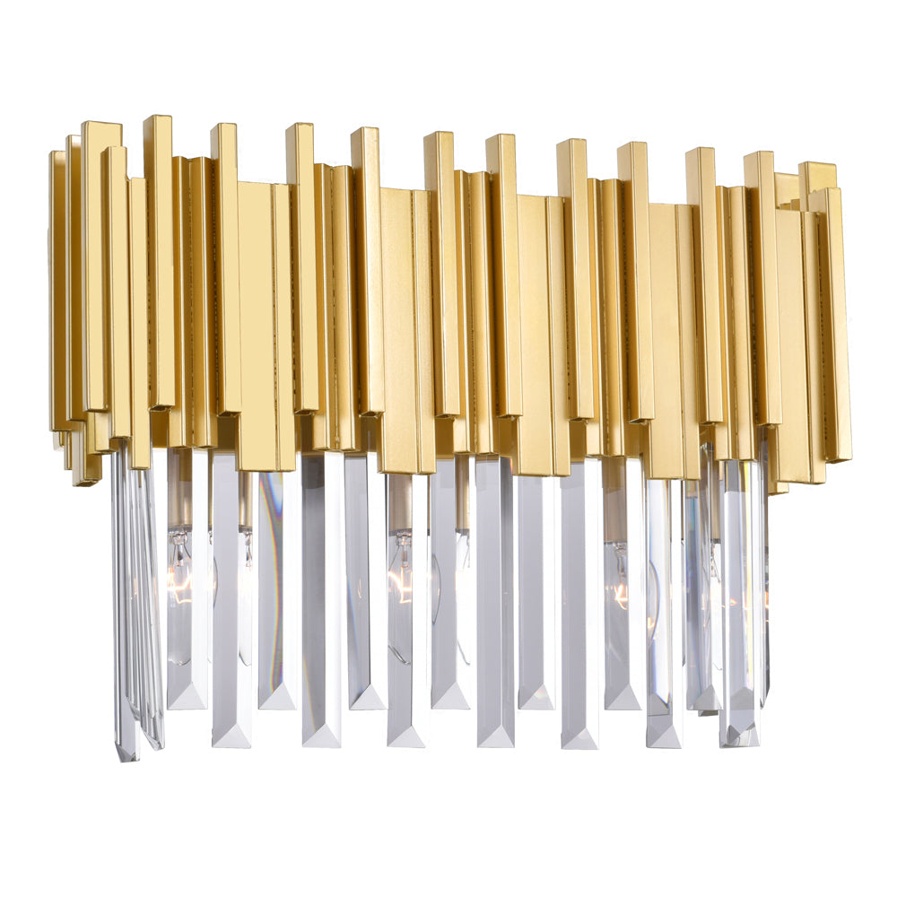 CWI Lighting Canada - 1112W17-3-169 - Applique murale à trois lumières - Style déco - Or médaillon