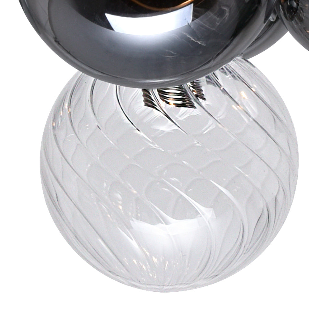 Éclairage CWI Canada - 1205W9-3-601 - DEL Murale - Pallocino - Chrome