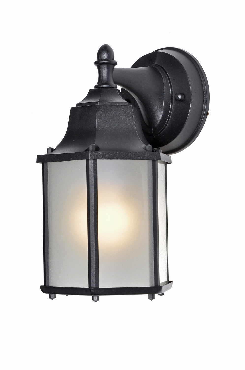 Maxim Lighting 66926BK Builder Cast LED E26 Outdoor Wall Sconce in Black