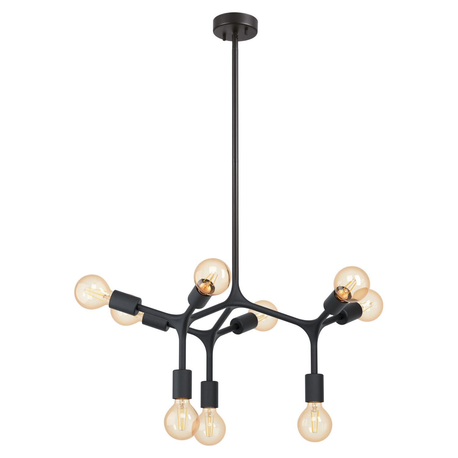 Eglo Canada - 204294A - Nine Light Suspension - Bocadella - Black