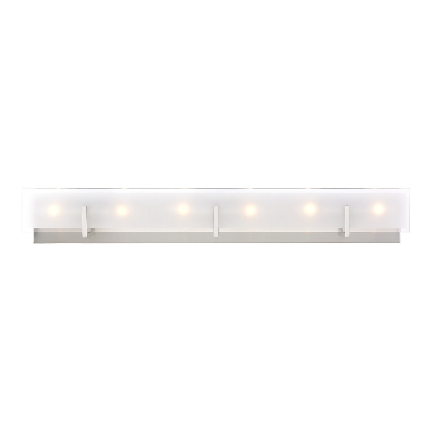Visual Comfort Studio Canada - 4430806EN-962 - Six Light Wall / Bath - Syll - Brushed Nickel