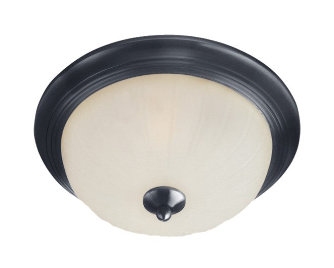 Maxim Lighting 5830FTBK Essentials Flush Mount (2) in Black